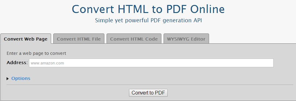 convert html to pdf for mac