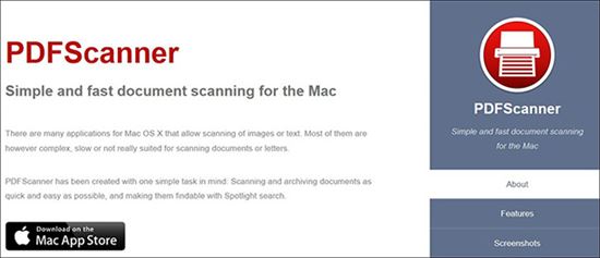 scanning pdf software for mac
