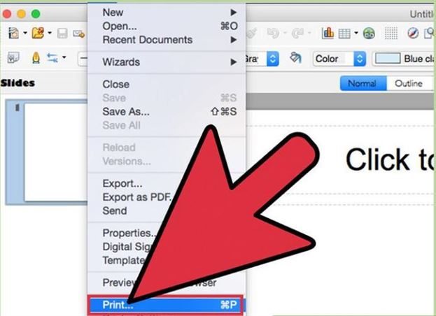 how to change a pdf to powerpoint on mac