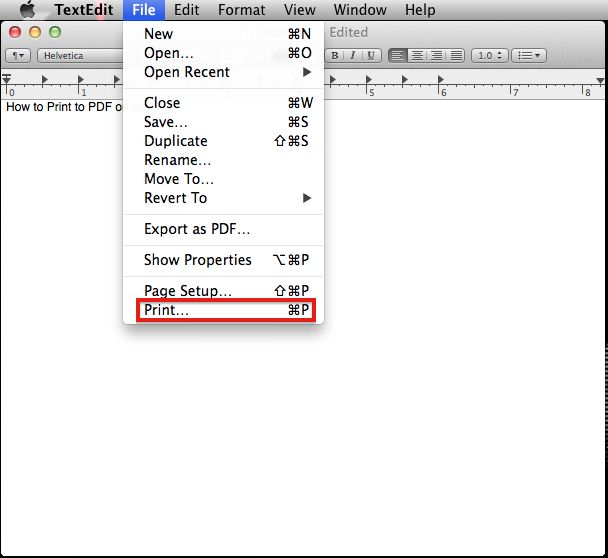 add pdf printer to mac