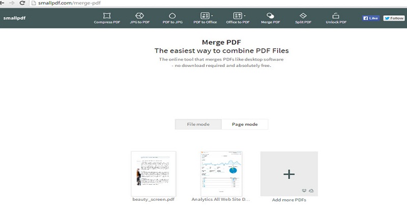 mergepdf tool