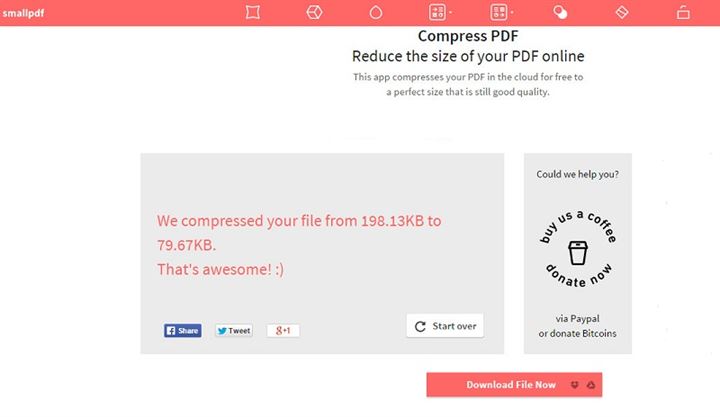 compress pdf for mac