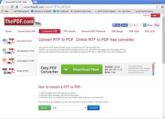batch rtf to pdf converter