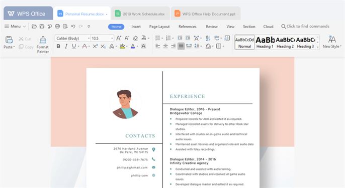 online word document editor free